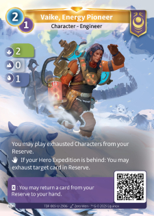 Vaike, l'Énergéticienne