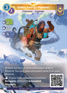 Vaike, l'Énergéticienne