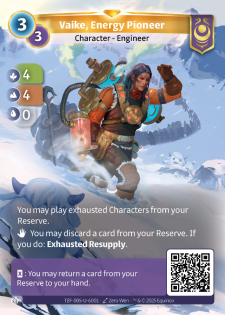 Vaike, l'Énergéticienne