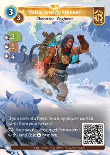 Vaike, l'Énergéticienne