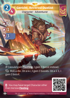 Gericht, Bretteur Honoré