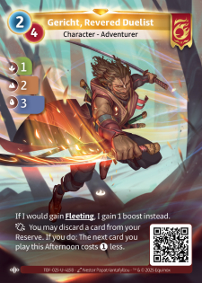 Gericht, Bretteur Honoré