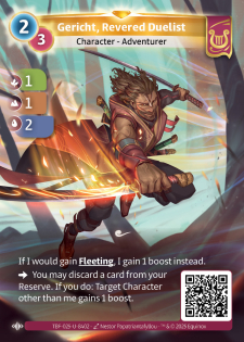 Gericht, Bretteur Honoré