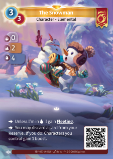 Le Bonhomme de Neige