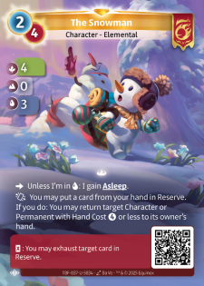 Le Bonhomme de Neige