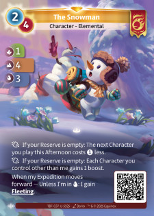 Le Bonhomme de Neige