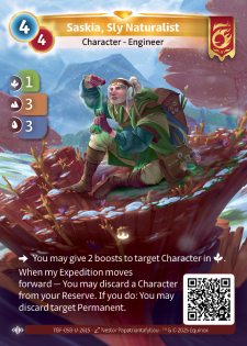 Saskia, Naturaliste Rusée