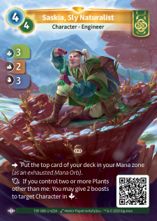 Saskia, Naturaliste Rusée