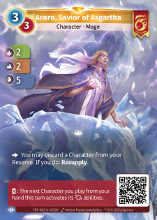 Aroro, Rempart d'Asgartha