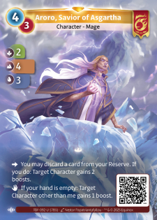 Aroro, Rempart d'Asgartha