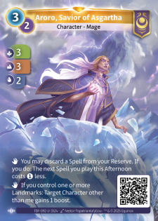 Aroro, Rempart d'Asgartha