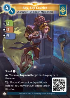 Aby, Livreuse de Sève