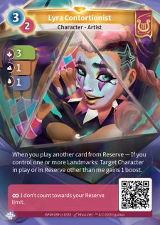 Contorsionniste Lyra