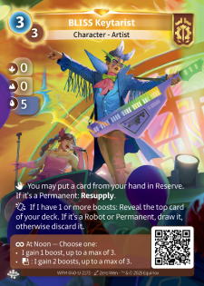 Claviériste de Bliss