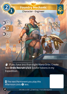 Mécanicienne de la Fonderie