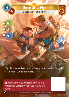 Trois Petits Cochons