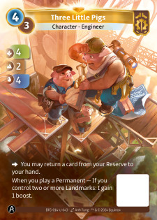 Trois Petits Cochons