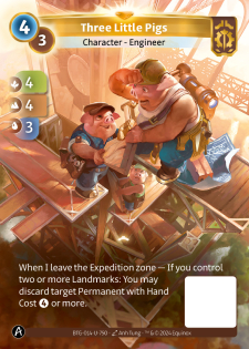 Trois Petits Cochons