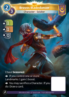 Danseuse de Lames Bravos