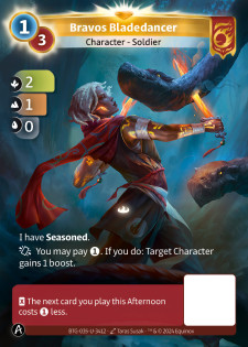 Danseuse de Lames Bravos