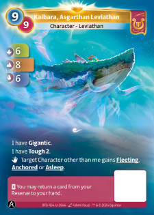 Kaibara, Léviathan Asgarthi