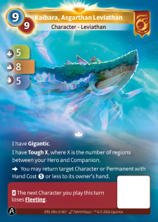 Kaibara, Léviathan Asgarthi