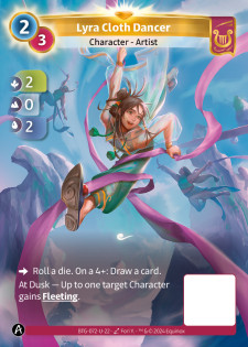 Danseuse d'Étoffe Lyra