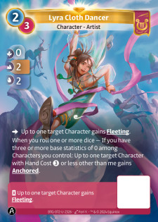 Danseuse d'Étoffe Lyra