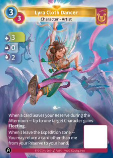 Danseuse d'Étoffe Lyra