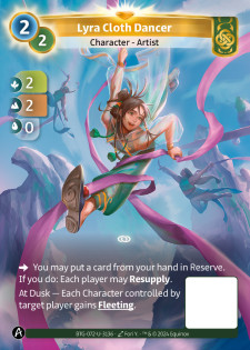 Danseuse d'Étoffe Lyra