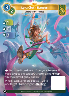 Danseuse d'Étoffe Lyra