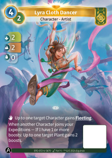 Danseuse d'Étoffe Lyra