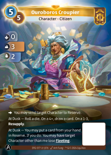 Croupière de l'Ouroboros