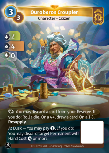 Croupière de l'Ouroboros