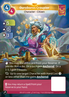 Croupière de l'Ouroboros