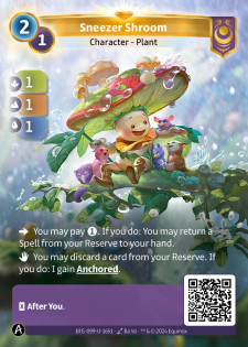 Champignon Éternueur