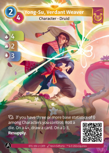 Yong-Su, Tisserand Verdoyant