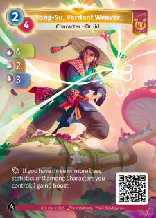 Yong-Su, Tisserand Verdoyant