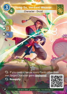 Yong-Su, Tisserand Verdoyant