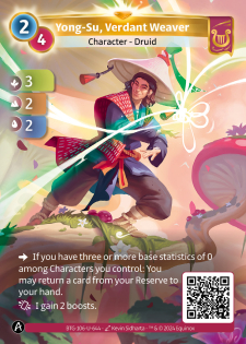 Yong-Su, Tisserand Verdoyant