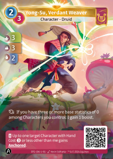 Yong-Su, Tisserand Verdoyant