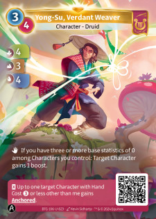 Yong-Su, Tisserand Verdoyant