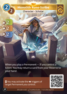 Scribe Runique du Monolithe