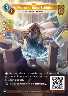 Scribe Runique du Monolithe