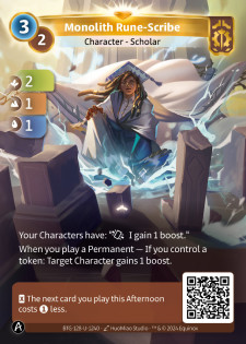 Scribe Runique du Monolithe