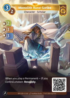Scribe Runique du Monolithe