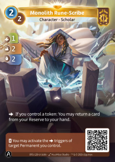 Scribe Runique du Monolithe
