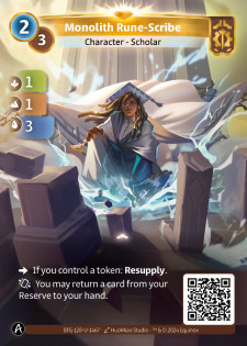 Scribe Runique du Monolithe