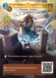 Scribe Runique du Monolithe