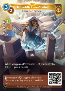 Scribe Runique du Monolithe